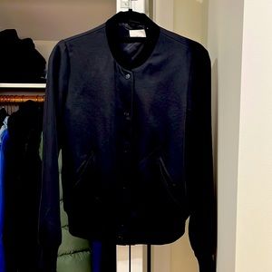 Wilfred Black Bomber Jacket